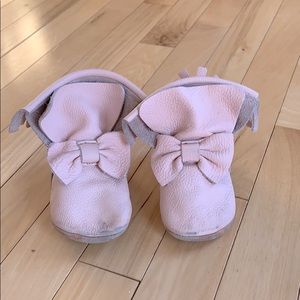 Posh Panda bow boots